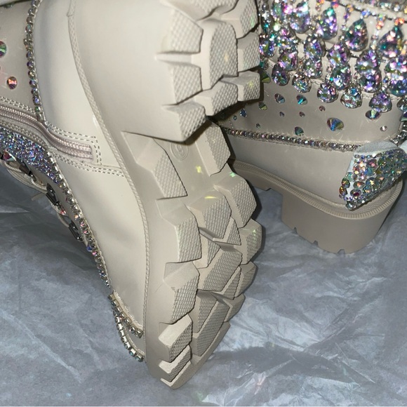 Custom Rhinestone Steve Madden Boots Sample - Picture 6 of 9